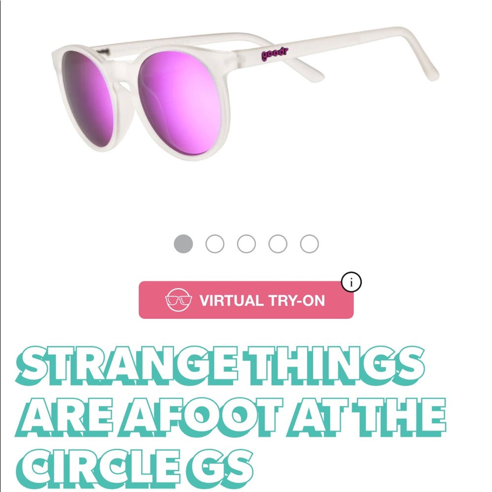 Goodr sunglasses “Strange things are afoot at the circle Gs” style